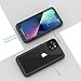 Lanhiem for iPhone 13 Case, IP68 Waterproof Dustproof Shockproof Cases with Built-in Screen Protector, Full Body Sealed Protective Front and Back Cover for iPhone 13, 6.1 inch (Black)
