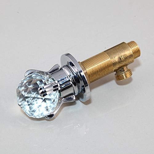 Robinet baignoire cascade chrome ensemble douche laiton sur gorge