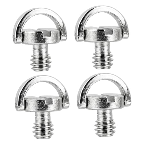 Tofficu Lot De 4 Vis De Montage pour Plaque De Montage De Caméra D pour Pince De Trépied