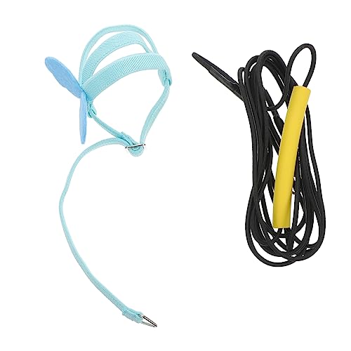 Mikikit 1pc Outdoor Parrot Flying Rope Harness for Birds Escape Traction Leash for Pet Parrot Adventures Easy to Use for Bird Parties and Daily Use