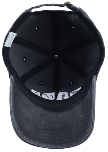 Image of Fishing Papa Hats for Men, Funny Cotton Embroidered Fishing Decor Baseball Cap for Dad Father Papa