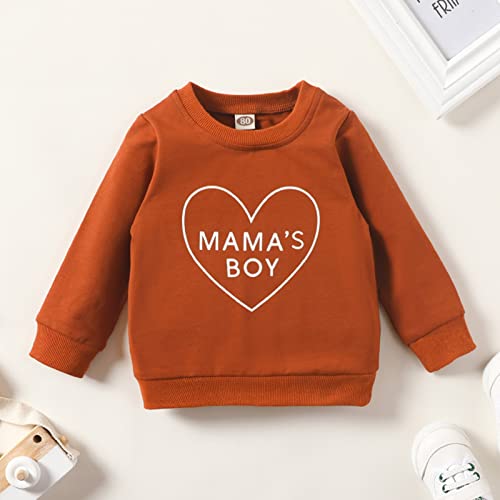 Baby Toddler Sweatshirt Casual Pullover Boy Girl Long Sleeve Crewneck Tops Kids Letter Print Sweatshirts for Boys Girls3