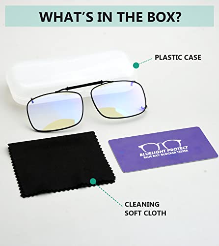 Image of Eyekepper Clip on Sunglasses Over Eyeglasses, 57 * 39MM