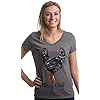 Classy-Chick-Funny-Cute-Chicken-Hen-Humor-Chiken-V-Neck-T-Shirt-for-Women Classy Chick | Funny, Cute Chicken Hen Humor Chiken V-Neck T-Shirt for Women-(Vneck,XL)