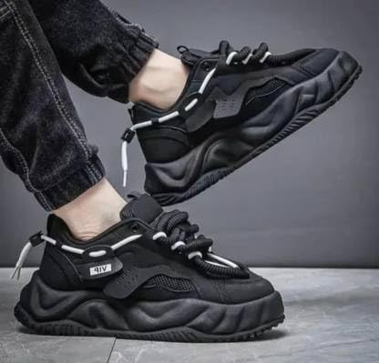 Image of Sneaker for Men | Breathable Mesh Lace-Up Shoes for Men | Stylish Lightweight & Comfortable Casual Shoes | Anti-Slip with Durable Grip | Ideal for Walking, Gym & Casual Outings