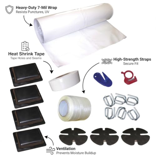 Image of Dr. Shrink DS-SWK Shrink Wrap Kit for Runabouts and Pontoon Boats
