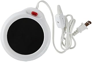 Home-X Mug Warmer, Desktop Heated Coffee & Tea - Candle & Wax Warmer