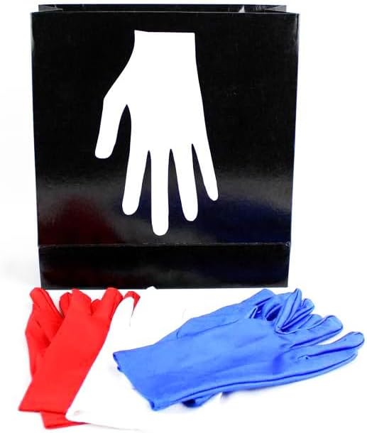 Guantes de color ser cambiado Trucos de magia etapa Truco de magia Versión de bolsillo Gimmick para mago profesional