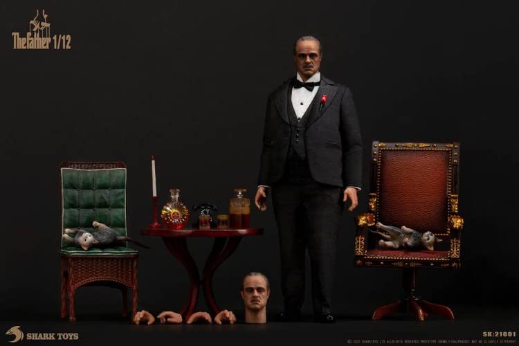 Amazon.com: i8 TOYS Shark Toys 1/12 Scale Male Action Figure