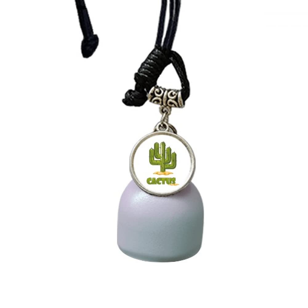 Carillon à vent vert cactus succulents pot suspendu décoration habitacle voiture intérieur