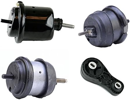 K2364 Compatible with Fits 2009-2016 GMC Acadia/ 2009-2010 Saturn Outlook 3.6L AUTO Motor & Transmission Mount Set : A5549HY, A5548HY, A5444, A5458HY