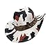 Cool Riders Hat Fashionable Cow Print Top Wide Brims for Western Theme Parties Hiking Adult Unisex Everyday Wear Western Part