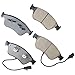 Akebono Brakes - Brake Pad Set - Superior initial effectiveness with no required break-in period, 1 Year limit warranty (EUR1024)