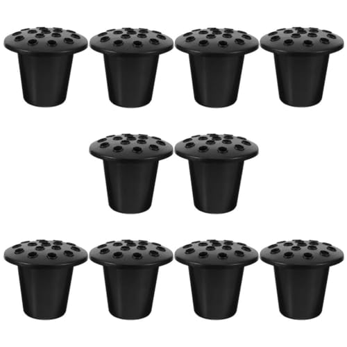 Happyyami 10piezas Jarrón Funerario De Plástico para Flores Soporte Estable para Cementerio para Decoración De y Eventos
