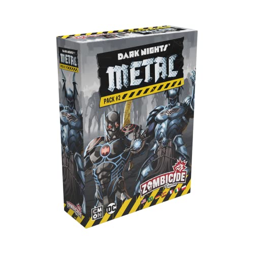 CMON - Zombicide - Dark Nights Metal Pack #2 - Juego de Miniaturas en...