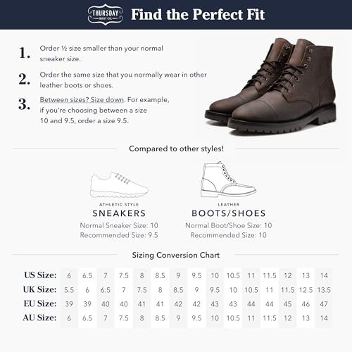 Image of Thursday Boot Company Captain Men's Lace-up Boot