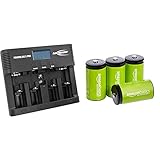 Produkt 2: 4er-Packung mit wiederaufladbaren C-Zellen. 5.000 mAh/NiMH
