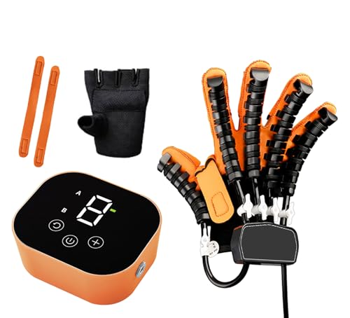 HZFAIGLL Rehabilitation Robot Glove for Stroke Patient, Hand Strength Exercise, and Adaptive Training Hemiplegic, Physical Therapy Rehabilitation Trainer