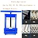 BIAXJUNY Gas Pipe Squeeze-Off Tool，Pipe Squeeze Off Tool，For 1/2-2.5in PE/PPR/PVC Plastic Water Pipe or Natural Gas Pipeline，Pipe Blocker，Water shut off tool，(Blue)