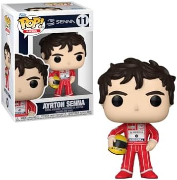 Candide, Boneco, Funko POP! Ayrton Senna, Racing McLaren - 10 cm