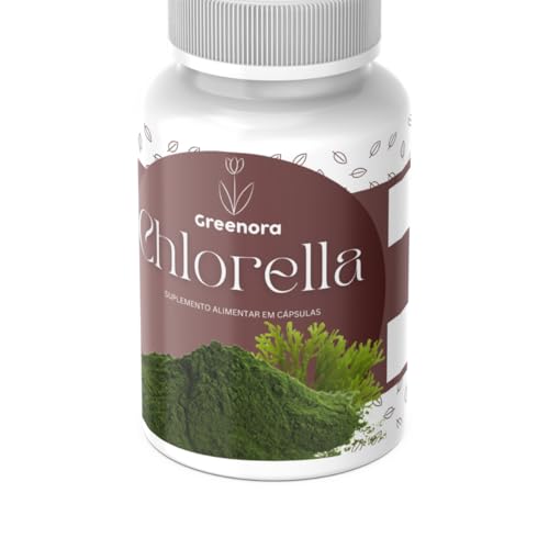 Chlorella 500mg Suplemento Natural (120 Cápsulas)