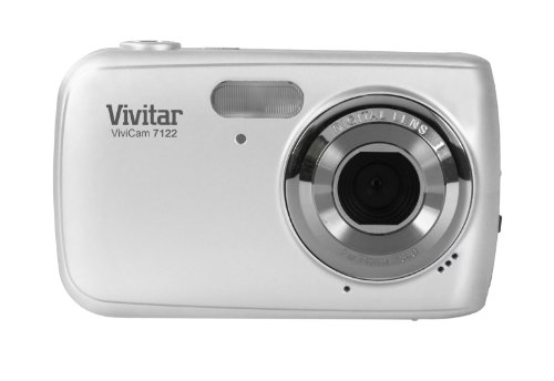 Vivitar Vivicam 7122 7MP Digital Camera - White
