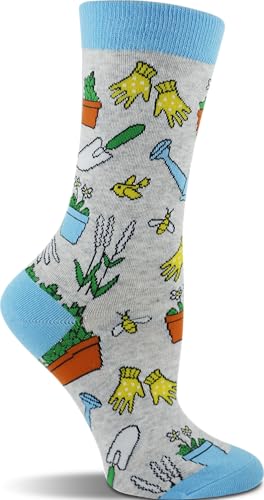 Gardening Socks for Women - Garden Tools Socks - Gardeners Gift