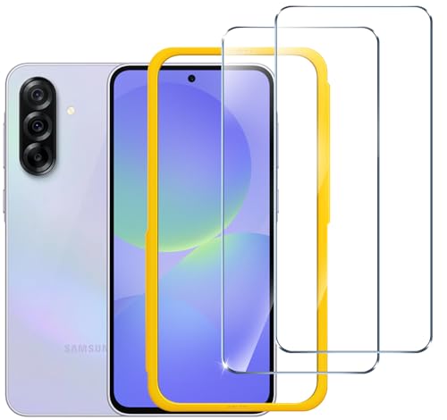 ivoler 2 Pack Tempered Glass for Samsung Galaxy A36 5G 6.7