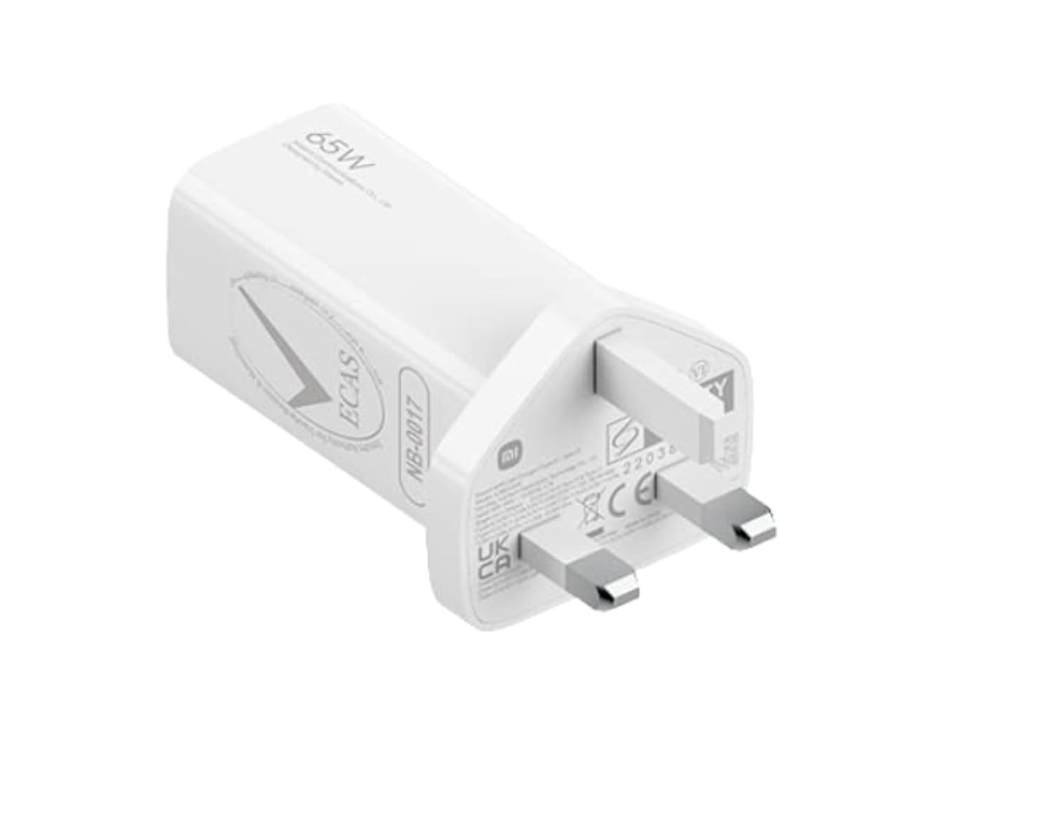 Xiaomi Mi 65W Fast Charger With Gan Tech And Ganfast New Technologyusb (Type-A + Type-C) White