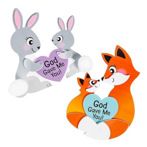 Fun Express Religious Mother’s Day Magnet Craft Kit - 12 Pc