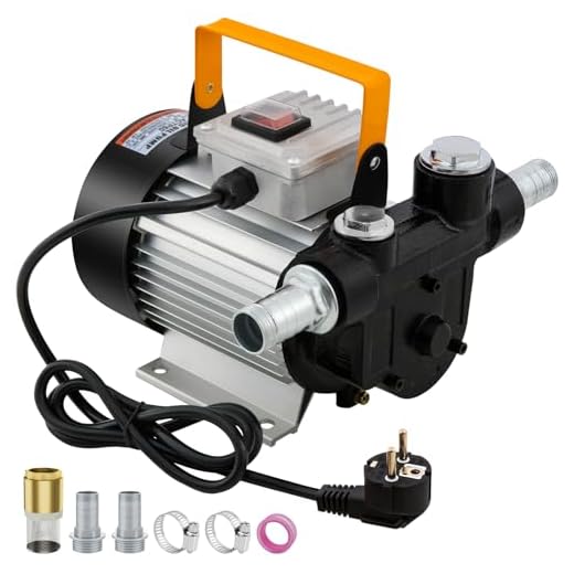 Bomba diesel autocebante 230V 550W 20-60L/min, Bombas diesel eléctricas Bomba de trasiego diésel