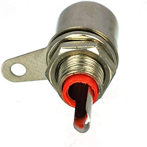 RUNCCI-YUN 20 pcs RCA Panel Mount Connectors RCA Phono Chassis Panel Mount RCA Female Socket Connectors Chassis Panel Mount Socket Solder RCA
