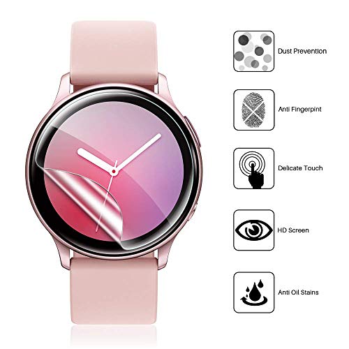 Image of FCS Smart Watch Screen Guard Membrane For Fire-Boltt Phoenix | Ultrathin 0.125Mm 9H Anti Shock Flexible Screen Protector Tpu Membrane | Edge To Edge Coverage | Pack Of 3 for Smartwatch