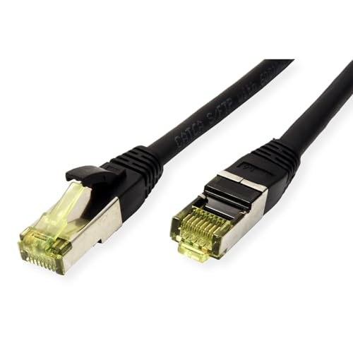 ROLINE Outdoor Patch Cable Cat.6A (Class EA) S/FTP (PiMF), stranded wire, halogen-free, black, 5 m - Image 2