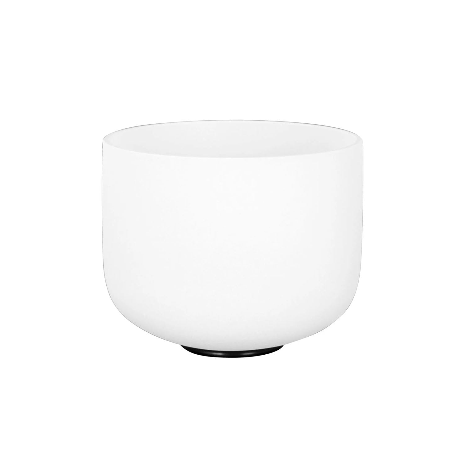 Sela SECF-SET 7-teiliges Klangschalen Set Crystal Singing Bowl Frosted 440Hz mit keepdrum Stimmgabel
