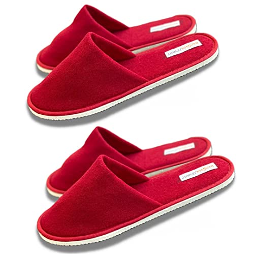 Image of Travelkhushi Unisex House Slippers For Winter & Summer Carpet Slippers for Bedrooms Indoor Home Slipper Comfy Soft Cozy Flip Flops