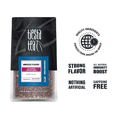 Tiesta Tea - 3lb Hibiscus Flowers, Cut & Sifted Loose Tea, 3lb,1360g, Bulk Resealable Bag, Raw Hibiscus Flower, Agua Fresca, Flor de Jamaica, Baked Goods, Dressings, Jams, Soaps & More, 3-Pack image 5