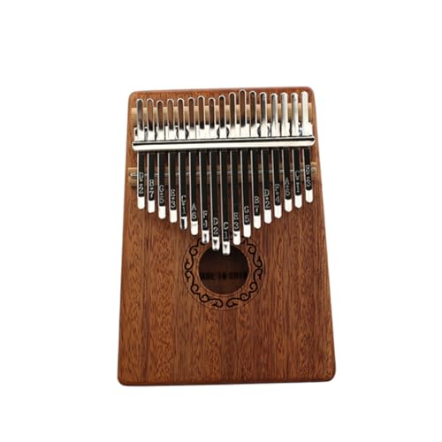 Alasum 1個 17 フィンガーピアノ楽器 カリンバチューニングハンマー 17鍵フィンガーピアノ カリンバ楽器 17鍵サムピアノ 親 ピアノ 木製