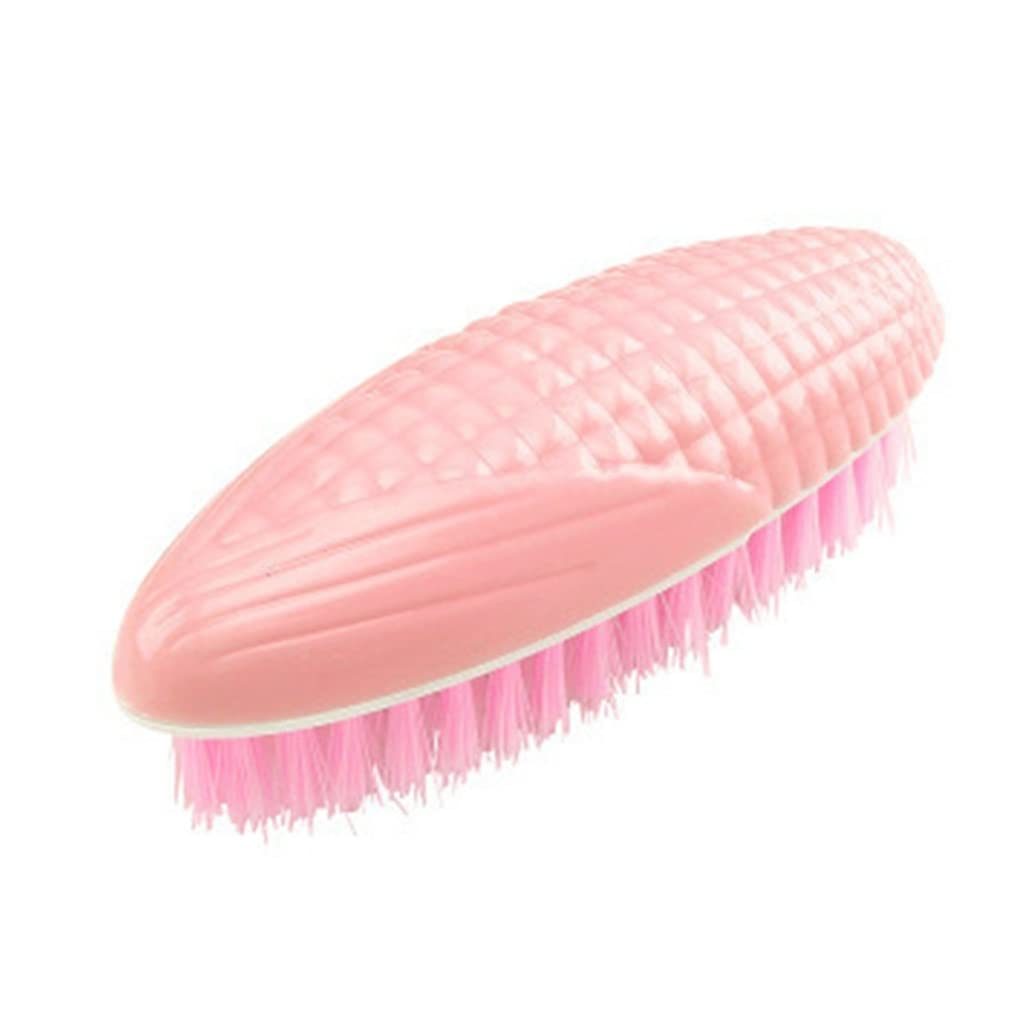 MQPALZKD Laundry Brush Soft Bristle Corn Shape Cleaning Shoe Washing Bathtub Tool