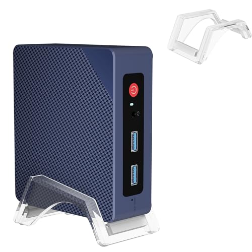 Support de bureau vertical acrylique discret pour Beelink Mini S12