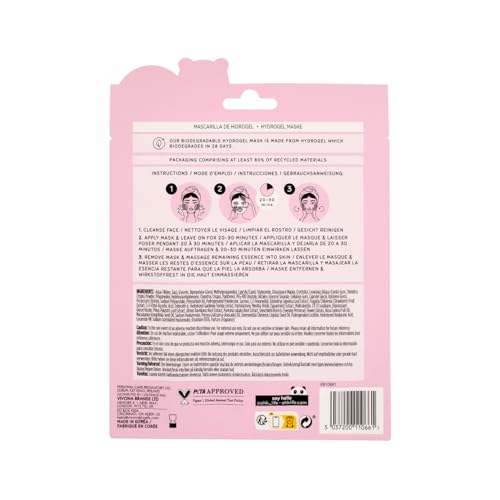 Oh K! Triple Hyaluronic Acid Slugging Mask with Ceramides and Strawberry, Brightens and Plumps, K Beauty, Biodegradable - Image 2