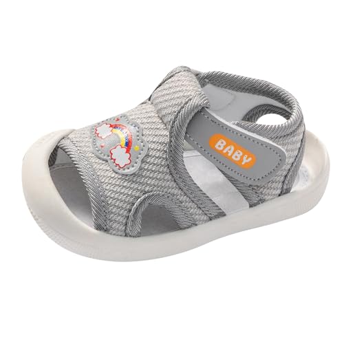 Zapatillas Gimnasia Niños Zapatos para Bebés, Zapatos para Caminar para Niños y Niñas Zapatos Cómodos y de Moda Zapatos Deportivos Venir, gris, 15 EU