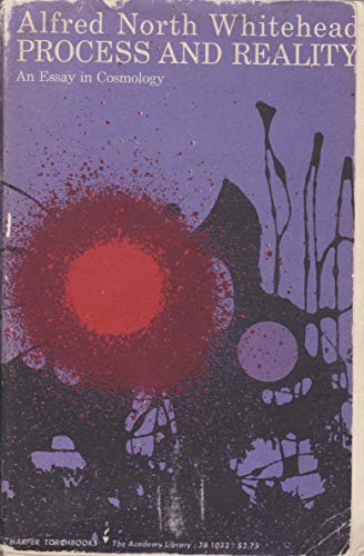 Process and reality, an essay in cosmology (Har... B0007GUBPQ Book Cover