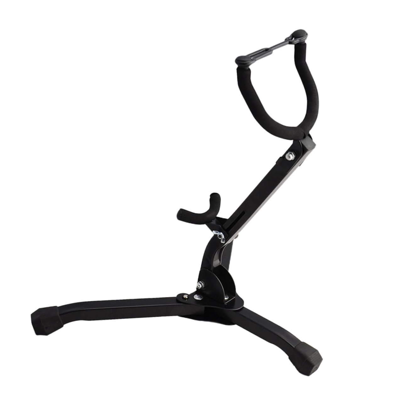 Totority Saxophone Tripod Holder for Tenor Saxophone Stand Foldable Design for Easy Storage and Transport