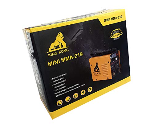 Maquina Solda Inversora Mini 219 Eletrodo Tig Portatil King