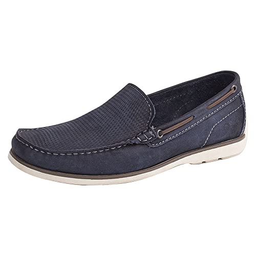 Mocassim Denim Ocean Navy/Carvalho-Navy-41