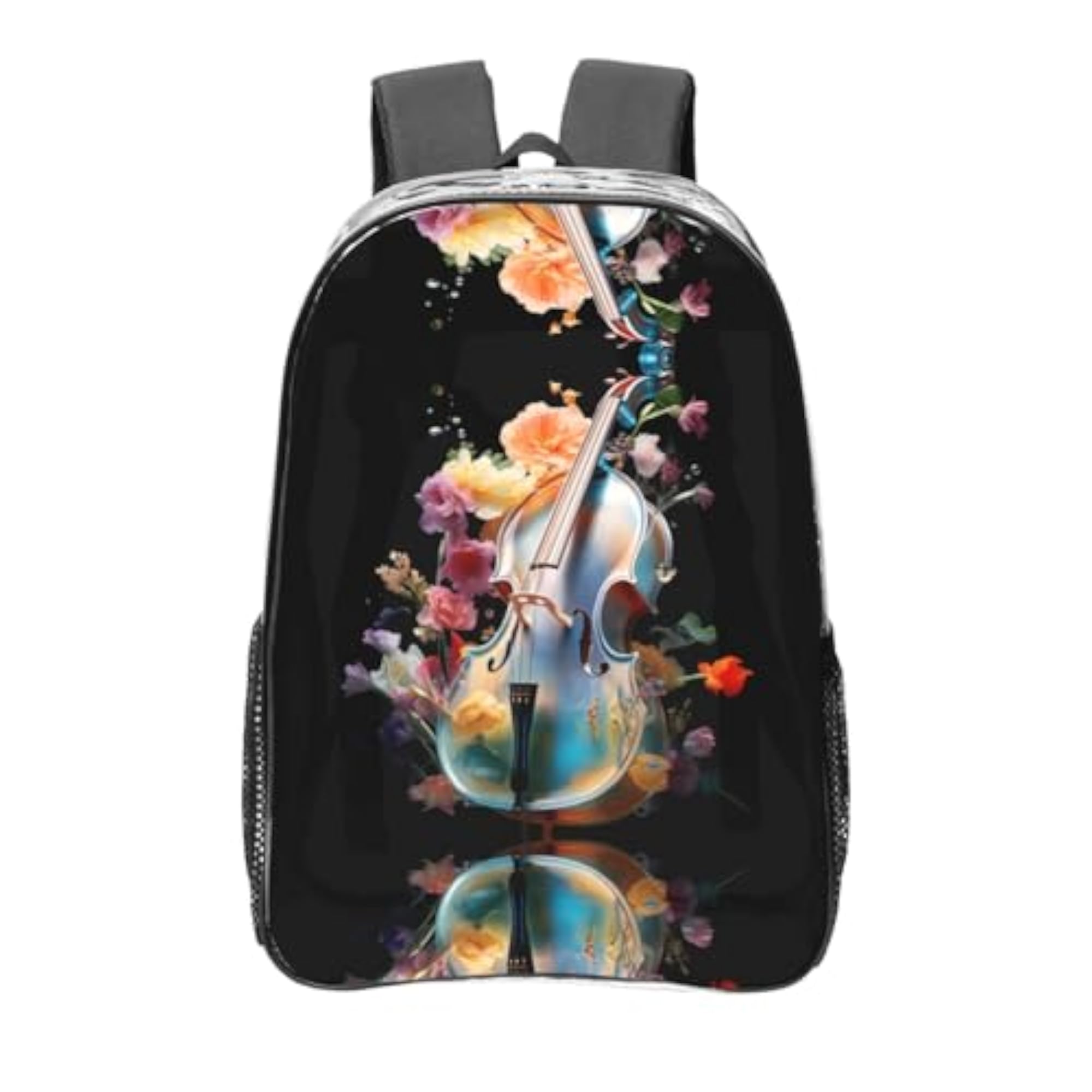 Transparent Large Capacity Cello Backpack