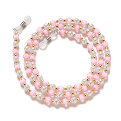 Image of Glasses Strap Beaded Eyeglass Chains Eye Glass Holders Necklaces String Women Eyewear Retainer Chain