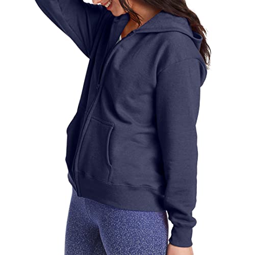 Hanes womens Ecosmart Full Zip Fleece Hoodie3