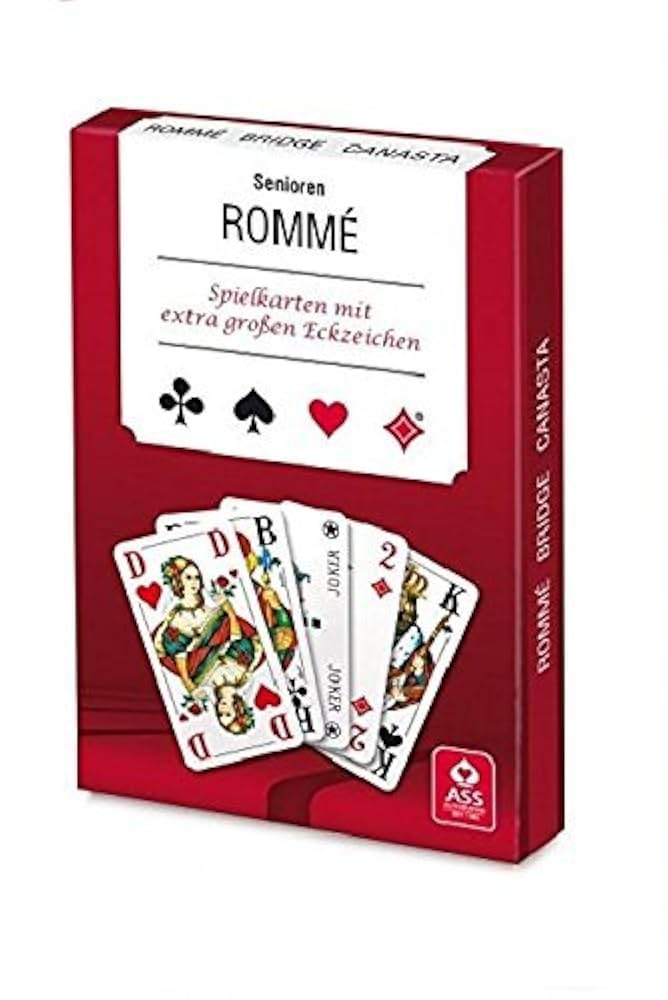 エルテ　トランプ　カード Amazon.co.jp: ASS ドイツの縦長100mmトランプ 55枚2組 [並行